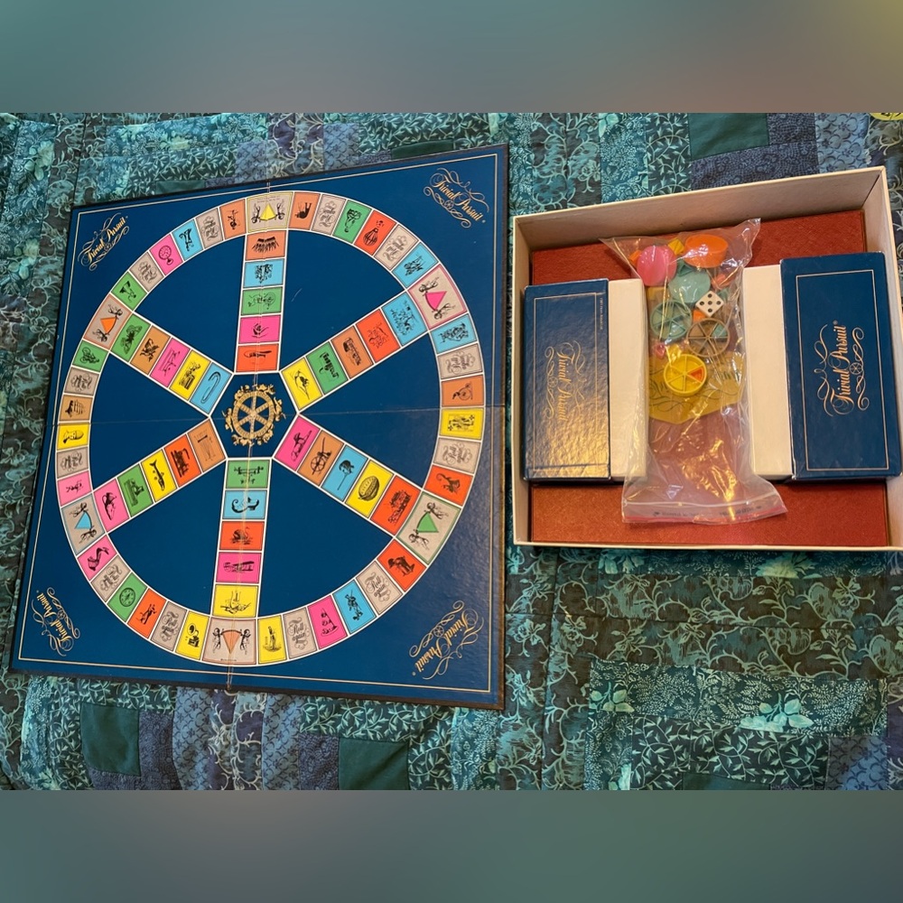 Hasbro Trivial Pursuit Board Game - Multicolor